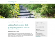 Workshops für Frauen ab 50